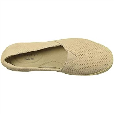 Mocasines Danelly Sky Mujer Flat Clarks Blush Suede