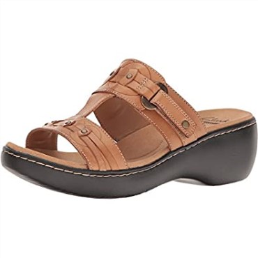 Sandalia Mujer Delana Macrae Piel Beige Clarks