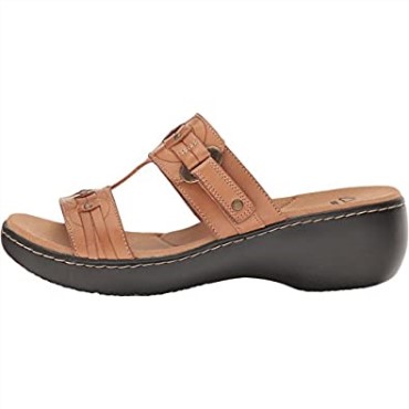 Sandalia Mujer Delana Macrae Piel Beige Clarks