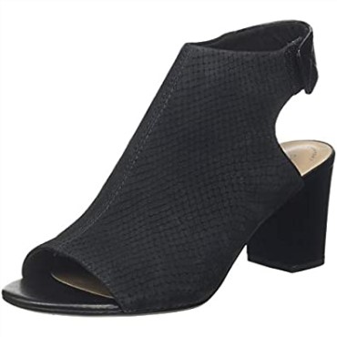 Sandalias De Mujer Deva Bell Sling Back Clarks Negro