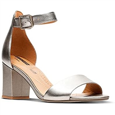 Zapatos De Salón Deva Mae Para Mujer Clarks Peltre Dorado