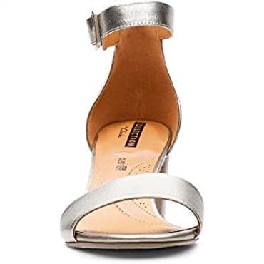 Zapatos De Salón Deva Mae Para Mujer Clarks Peltre Dorado