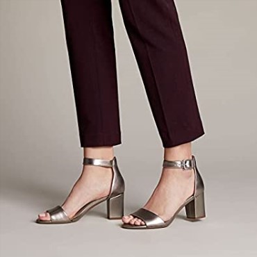 Zapatos De Salón Deva Mae Para Mujer Clarks Peltre Dorado