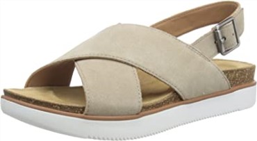 Sandalia Clarks Sand Slide Elayne Para Mujer En Gamuza