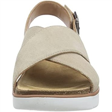 Sandalia Clarks Sand Slide Elayne Para Mujer En Gamuza