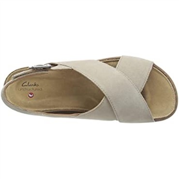 Sandalia Clarks Sand Slide Elayne Para Mujer En Gamuza