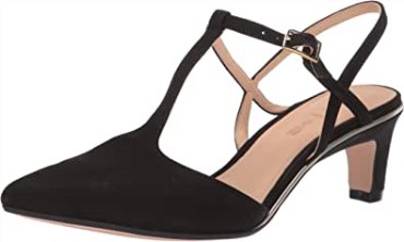 Zapato De Salón Mujer Ellis Lola Negro Nubuck Clarks