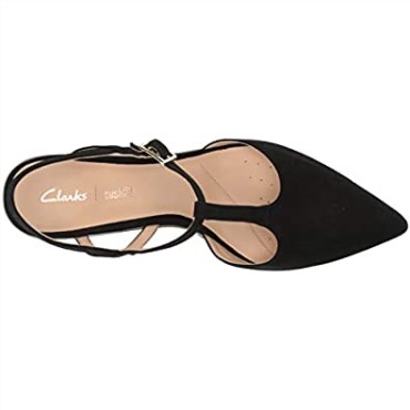 Zapato De Salón Mujer Ellis Lola Negro Nubuck Clarks