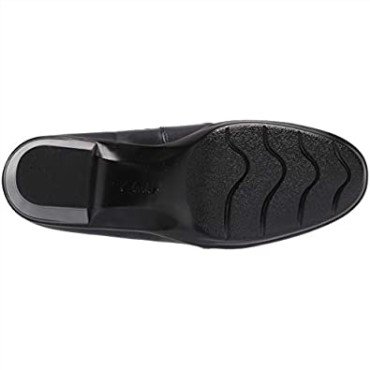 Mocasin Mujer Emslie Cumbre Clarks Navy Piel Textil Combi