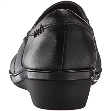 Clarks Mujer Everlay Iris Flat Cuero Negro