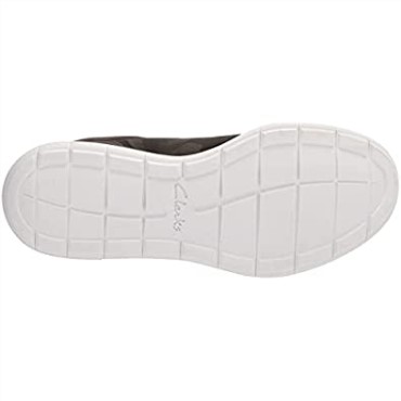 Zapatilla Deportiva Mujer Ezera Lace Oliva Oscuro Textil Combi Clarks