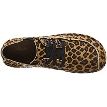 Derbys Clarks De Mujer Fun Ny Dream Con Estampado De Leopardo