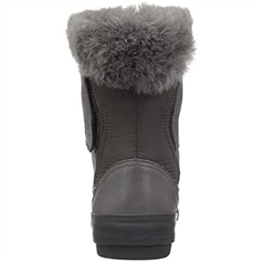 Bota De Nieve Mujer Gilby Merilyn Clarks Cuero Gris