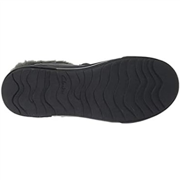 Bota De Nieve Mujer Gilby Merilyn Clarks Cuero Gris