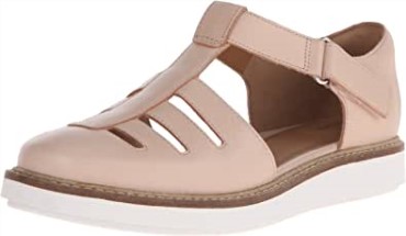 Glick Delta De Mujer Glick Delta Cuero Nude Clarks