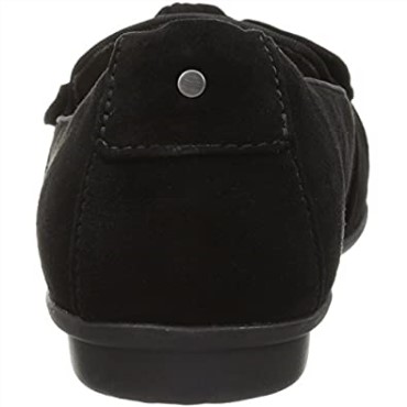 Mocasines Mujer Graceljonas Flat Negro Ante Clarks