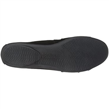 Mocasines Mujer Graceljonas Flat Negro Ante Clarks
