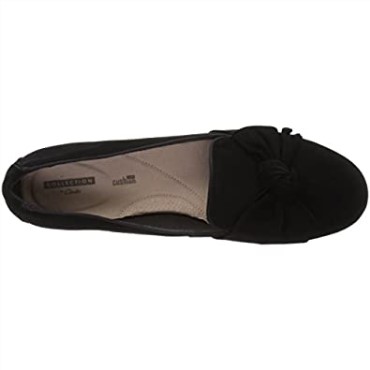 Mocasines Mujer Graceljonas Flat Negro Ante Clarks