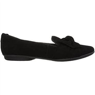Mocasines Mujer Graceljonas Flat Negro Ante Clarks