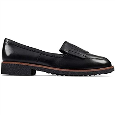 Mocasines Mujer Griff Kilt Clarks Negro