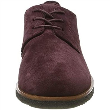 Derby De Mujer Grip Lane Clarks De Ante Burdeos
