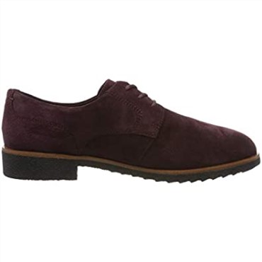 Derby De Mujer Grip Lane Clarks De Ante Burdeos