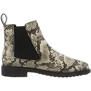 Botas Chelsea Griff Plaza Mujer Gris Taupe Serpiente Taupe Serpiente Clarks