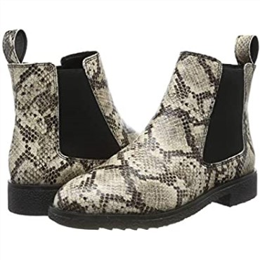Botas Chelsea Griff Plaza Mujer Gris Taupe Serpiente Taupe Serpiente Clarks