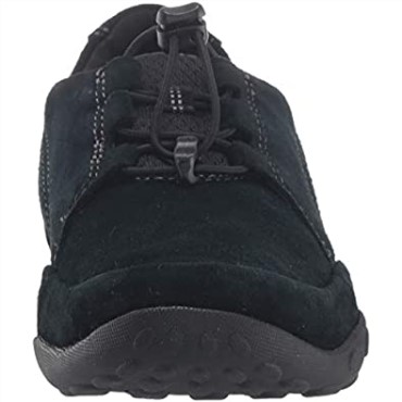 Zapatillas Mujer Haley Rhea Negro Ante Clarks