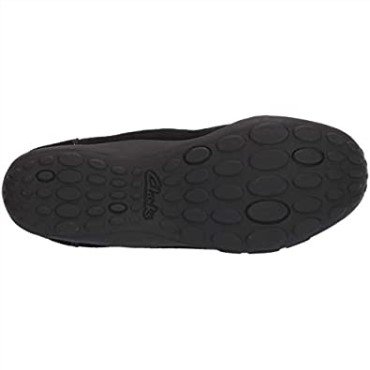 Zapatillas Mujer Haley Rhea Negro Ante Clarks