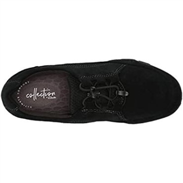 Zapatillas Mujer Haley Rhea Negro Ante Clarks