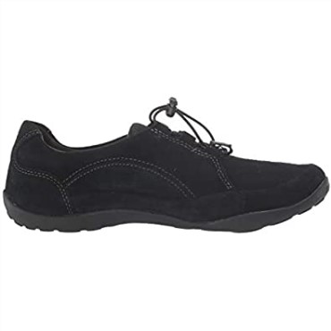Zapatillas Mujer Haley Rhea Negro Ante Clarks