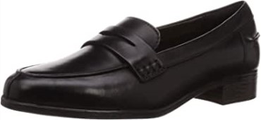 Mocasines Mujer Hamble Shine Negro Clarks