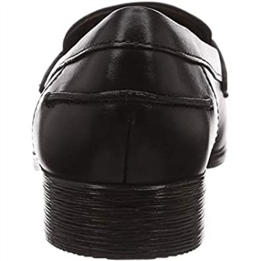 Mocasines Mujer Hamble Shine Negro Clarks