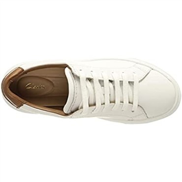 Zapatilla Mujer Clarks Hero Lite Lace Piel Blanca