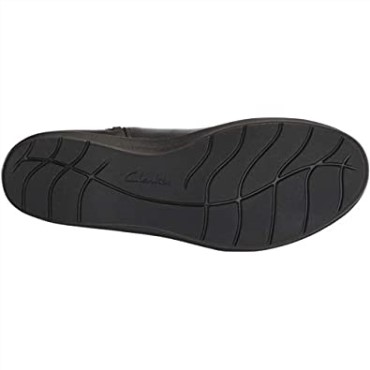 Bota De Moda Cody Esperanza Mujer Negro Cuero Clarks