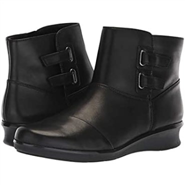 Bota De Moda Cody Esperanza Mujer Negro Cuero Clarks