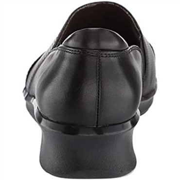 Mocasines Hope Porter Mujer Cuero Negro Clarks