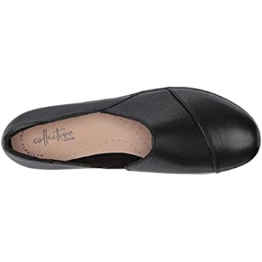 Mocasines Hope Porter Mujer Cuero Negro Clarks