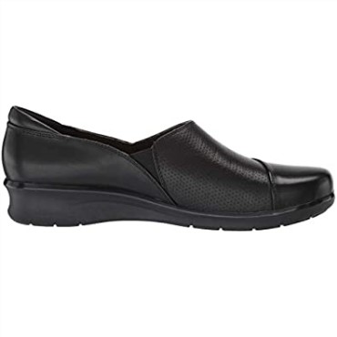 Mocasines Hope Porter Mujer Cuero Negro Clarks