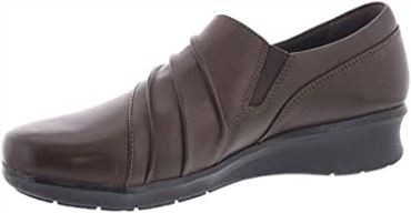 Mocasín Mujer Hope Roxanne Clarks Cuero Marrón