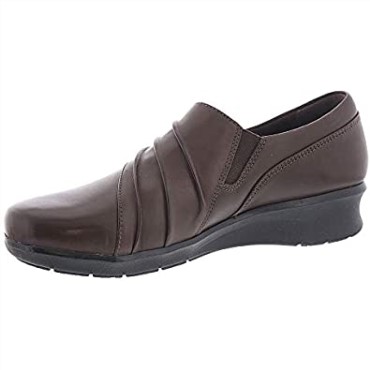 Mocasín Mujer Hope Roxanne Clarks Cuero Marrón