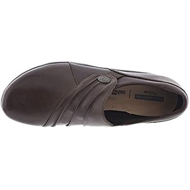 Mocasín Mujer Hope Roxanne Clarks Cuero Marrón
