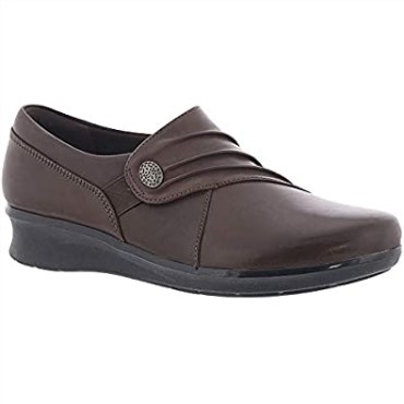 Mocasín Mujer Hope Roxanne Clarks Cuero Marrón