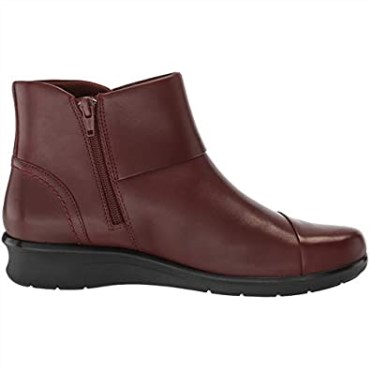 Botas De Moda Hope Track Para Mujer Caoba Ny Cuero Clarks