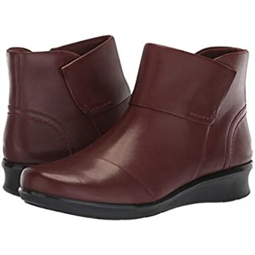 Botas De Moda Hope Track Para Mujer Caoba Ny Cuero Clarks