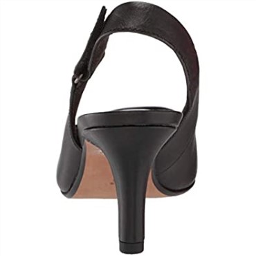 Zapato De Salon Mujer Illeana Poppy Clarks Piel Negra
