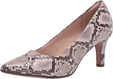 Zapatos De Salón De Mujer Tulipán Illeana Serpiente Natural Sintético Clarks