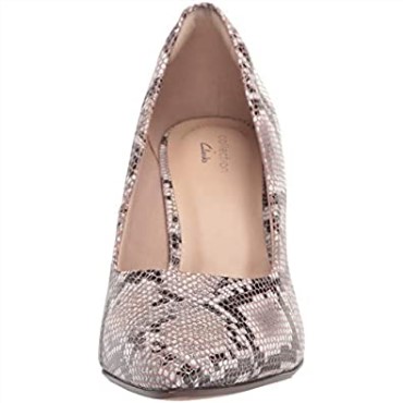 Zapatos De Salón De Mujer Tulipán Illeana Serpiente Natural Sintético Clarks