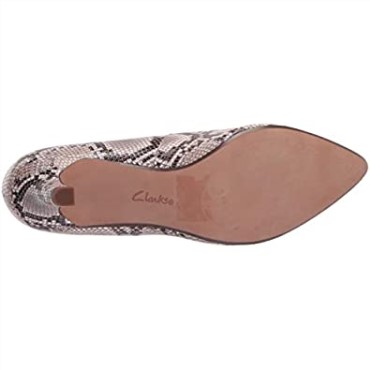 Zapatos De Salón De Mujer Tulipán Illeana Serpiente Natural Sintético Clarks